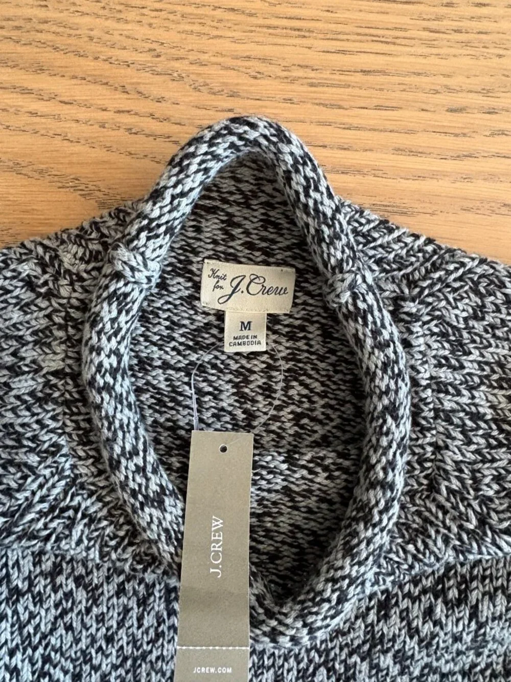 J.Crew 1988 Heritage Cotton Rollneck Sweater